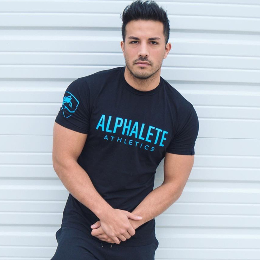 New Cotton Casual Print T-shir - Crossfit Male ulasan dan harga