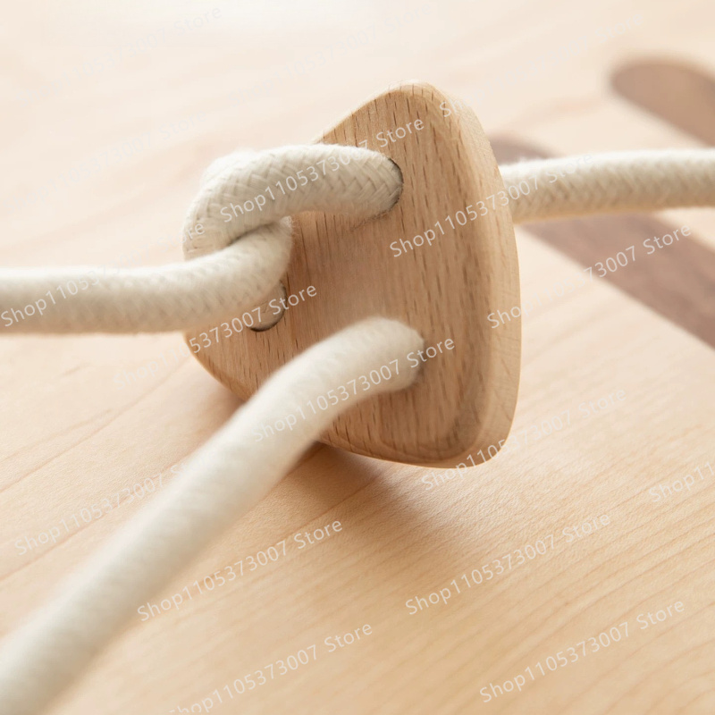 Bed hanging rings, solid wood  - Gymnastic Ring Wood ulasan dan harga