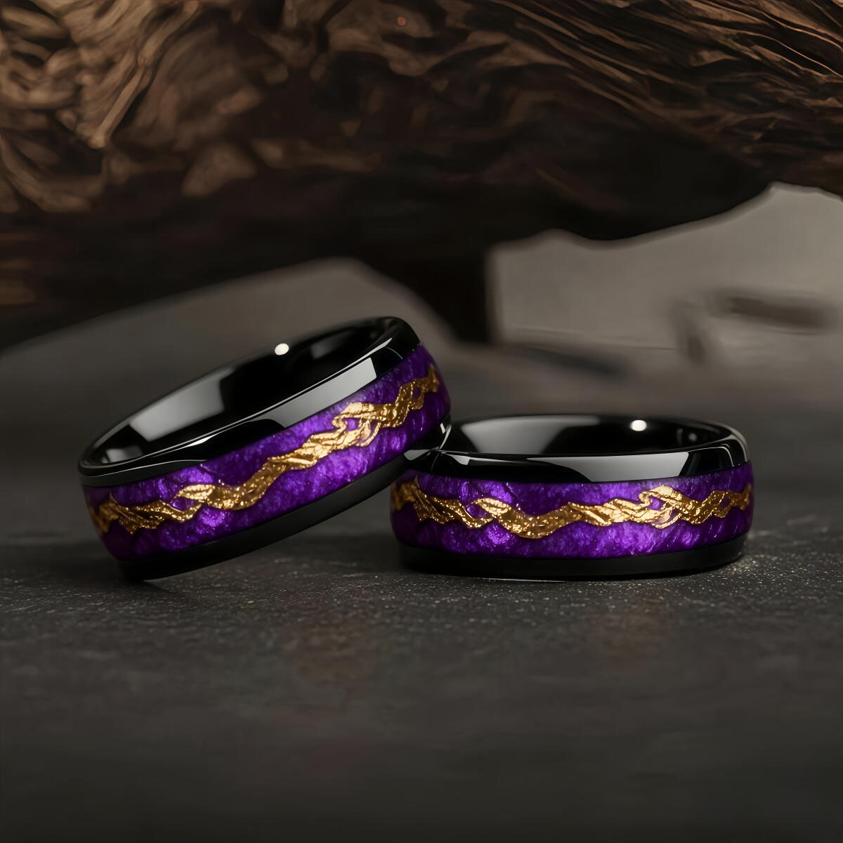 Fashion Black Men Stainless St - Gymnastic Ring Wood ulasan dan harga