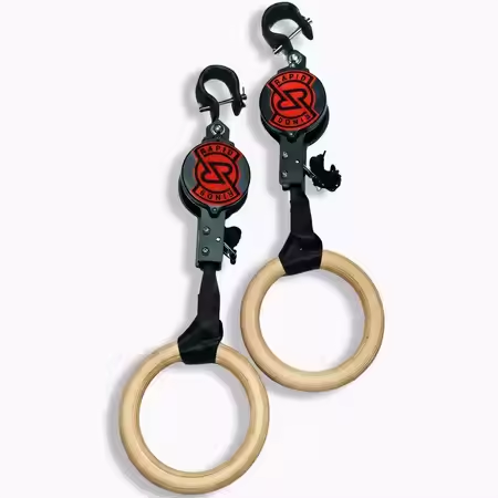 Birch Fitness Rings High Load- - Gymnastic Ring Wood ulasan dan harga