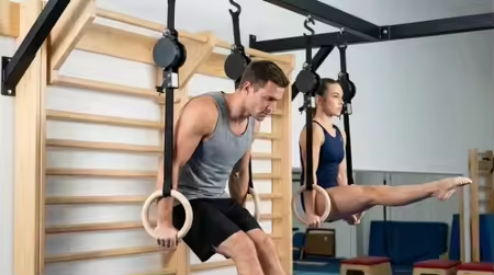 Birch Fitness Rings High Load- - Gymnastic Ring Wood ulasan dan harga