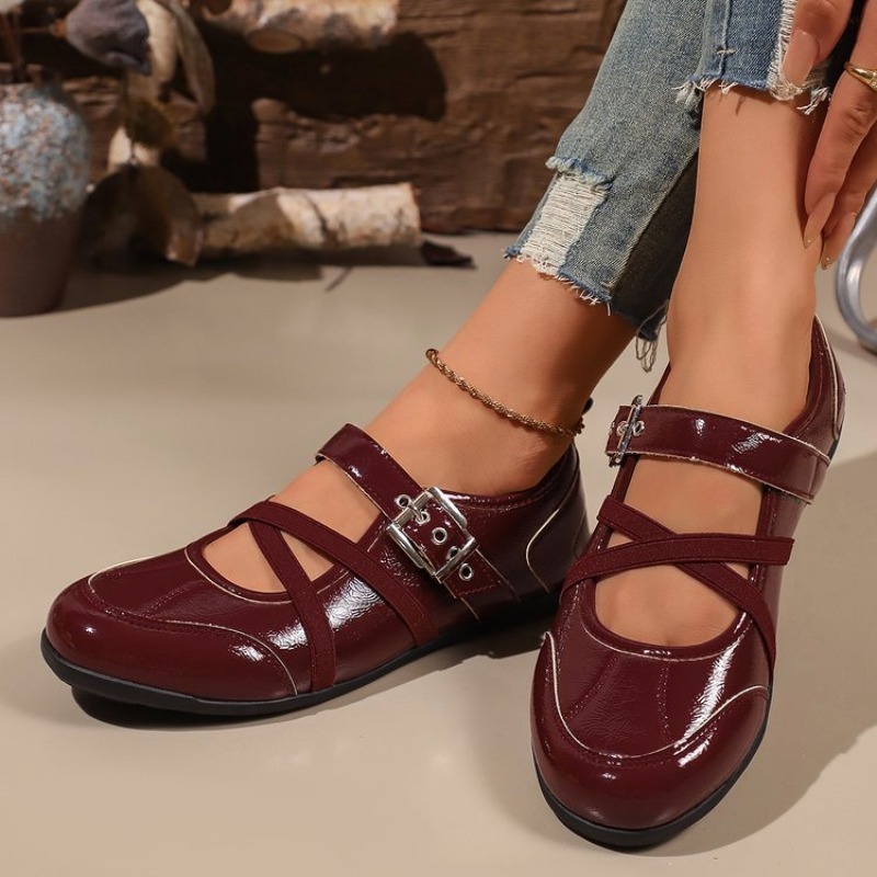 Women's Mary Janes Round Toe F - Crossfit Event ulasan dan harga