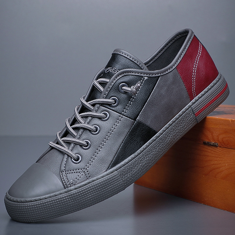 Men Leather Loafers Autumn Bre - Crossfit Male ulasan dan harga