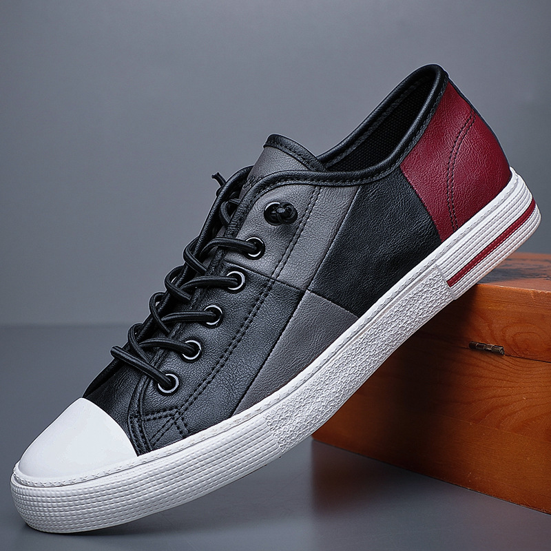 Men Leather Loafers Autumn Bre - Crossfit Male ulasan dan harga